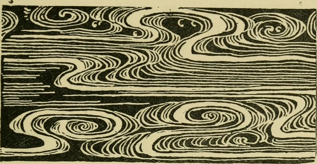 An illustration from Nature in ornament; an enquiry into the natural element in ornamental design & a survey of the ornamental treatment of natural forms, 1902, leaf 468