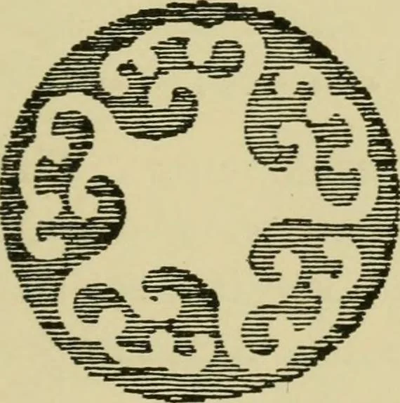 An illustration from Nature in ornament; an enquiry into the natural element in ornamental design & a survey of the ornamental treatment of natural forms, 1902, leaf 468