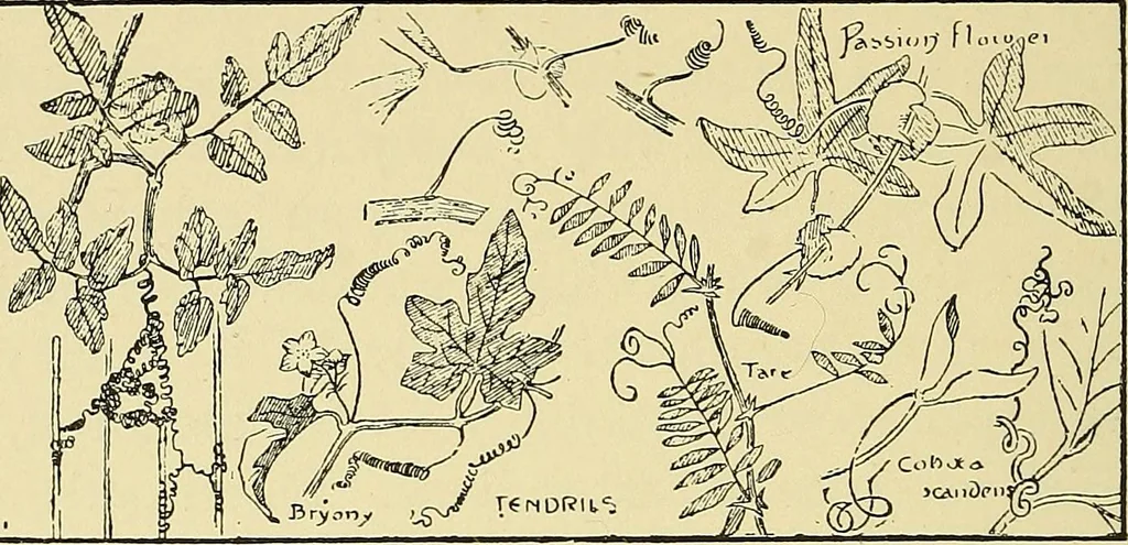 An illustration from Nature in ornament; an enquiry into the natural element in ornamental design & a survey of the ornamental treatment of natural forms, 1902, leaf 47