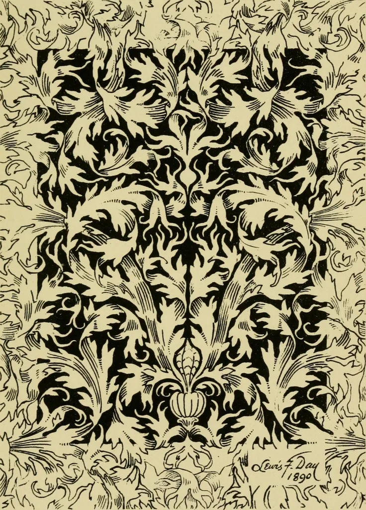 An illustration from Nature in ornament; an enquiry into the natural element in ornamental design & a survey of the ornamental treatment of natural forms, 1902, leaf 474