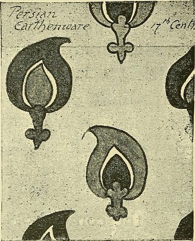 An illustration from Nature in ornament; an enquiry into the natural element in ornamental design & a survey of the ornamental treatment of natural forms, 1902, leaf 485