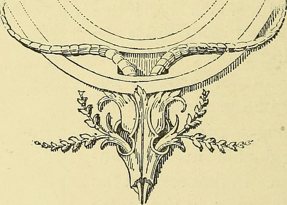 An illustration from Nature in ornament; an enquiry into the natural element in ornamental design & a survey of the ornamental treatment of natural forms, 1902, leaf 489