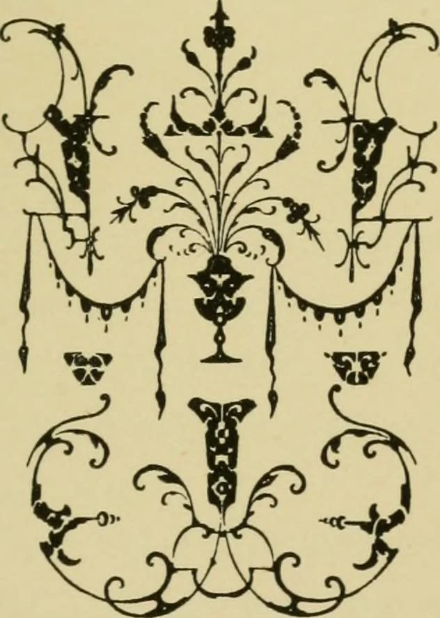 An illustration from Nature in ornament; an enquiry into the natural element in ornamental design & a survey of the ornamental treatment of natural forms, 1902, leaf 494