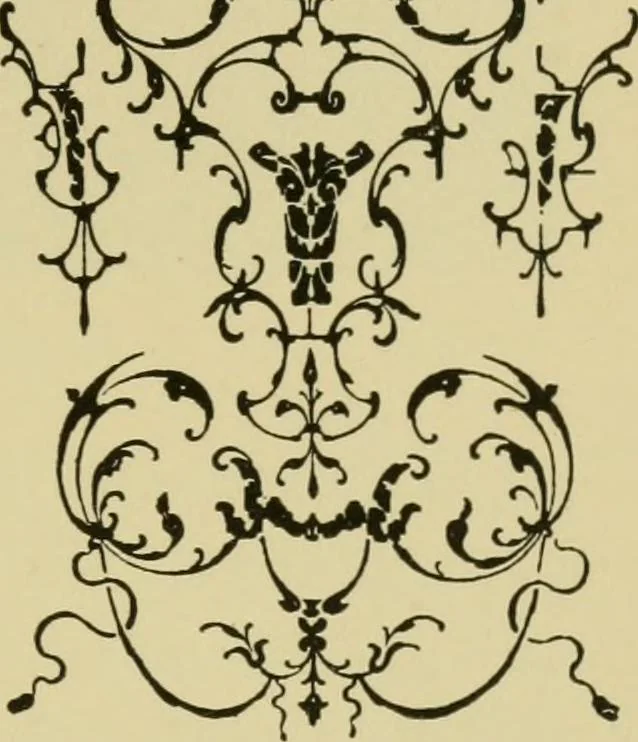 An illustration from Nature in ornament; an enquiry into the natural element in ornamental design & a survey of the ornamental treatment of natural forms, 1902, leaf 494