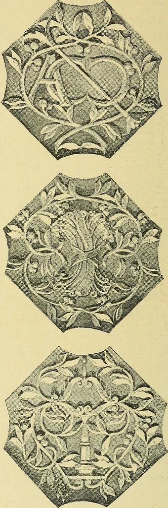 An illustration from Nature in ornament; an enquiry into the natural element in ornamental design & a survey of the ornamental treatment of natural forms, 1902, leaf 513