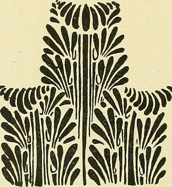 An illustration from Nature in ornament; an enquiry into the natural element in ornamental design & a survey of the ornamental treatment of natural forms, 1902, leaf 85