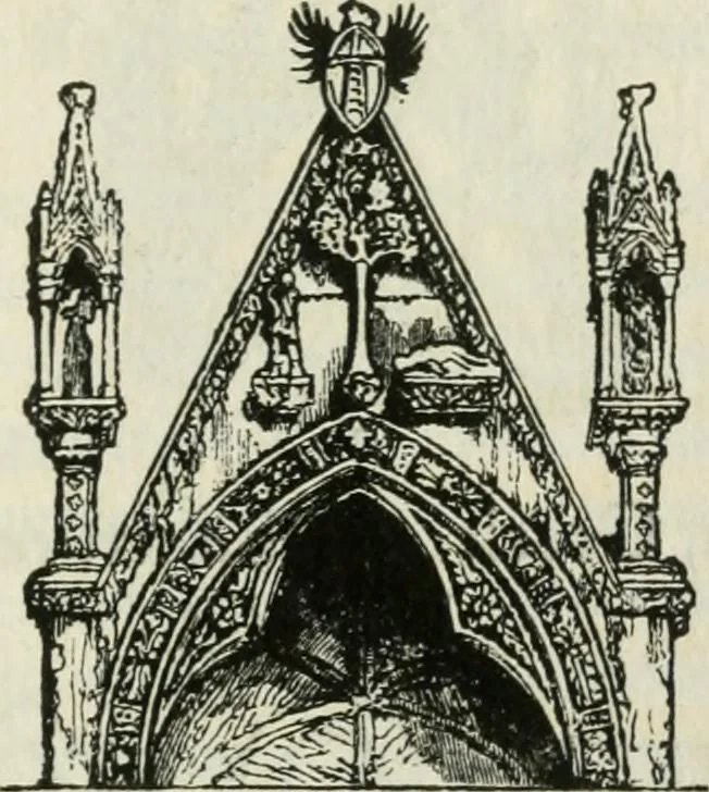An illustration from The nature of Gothic : a chapter of The stones of Venice, 1892, leaf 110