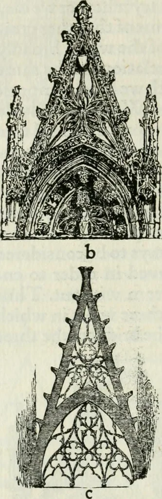 An illustration from The nature of Gothic : a chapter of The stones of Venice, 1892, leaf 111