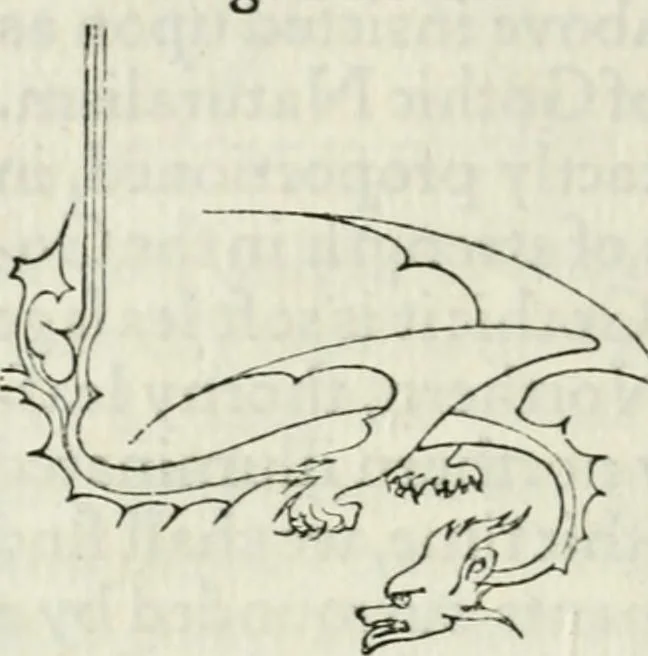 An illustration from The nature of Gothic : a chapter of The stones of Venice, 1892, leaf 119