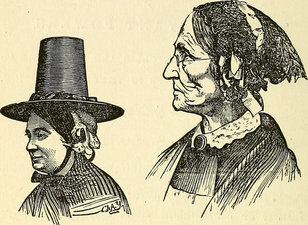 An illustration from Nature's revelations of character; or, physiognomy illustrated. A description of the mental, moral and volitive dispositions of mankind, as manifested in the human form and countenance, 1879, leaf 153