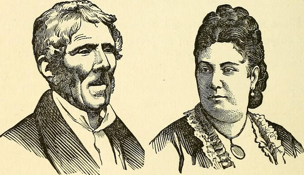 An illustration from Nature's revelations of character; or, physiognomy illustrated. A description of the mental, moral and volitive dispositions of mankind, as manifested in the human form and countenance, 1879, leaf 205