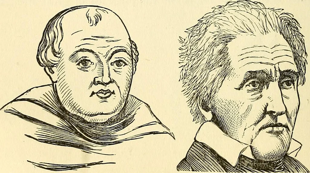 An illustration from Nature's revelations of character; or, physiognomy illustrated. A description of the mental, moral and volitive dispositions of mankind, as manifested in the human form and countenance, 1879, leaf 223