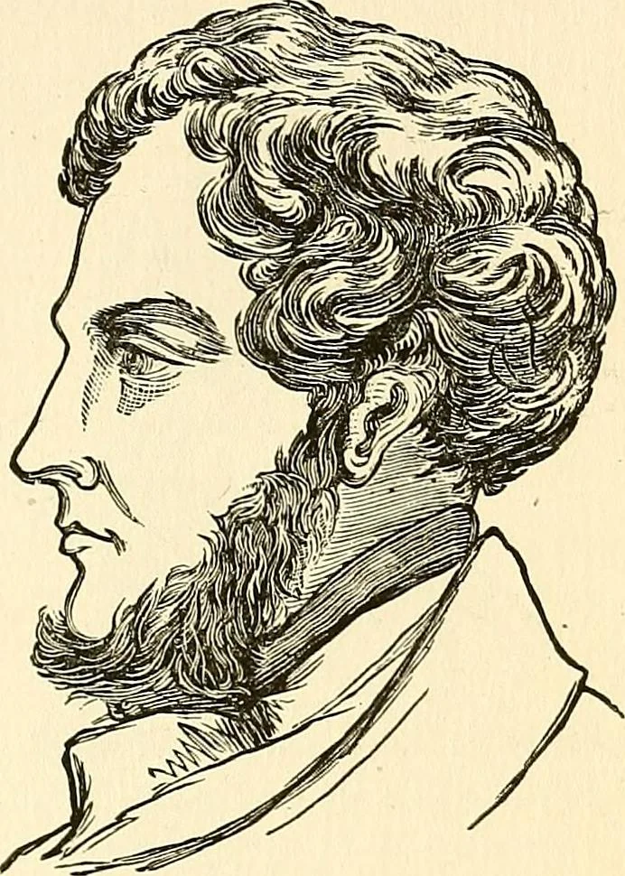 An illustration from Nature's revelations of character; or, physiognomy illustrated. A description of the mental, moral and volitive dispositions of mankind, as manifested in the human form and countenance, 1879, leaf 266