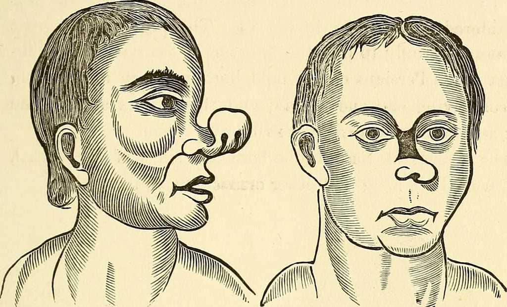 An illustration from Nature's revelations of character; or, physiognomy illustrated. A description of the mental, moral and volitive dispositions of mankind, as manifested in the human form and countenance, 1879, leaf 542