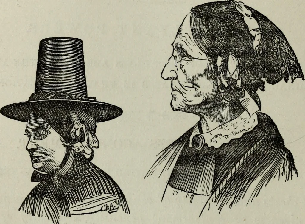 An illustration from Nature's revelations of character, or, Physiognomy illustrated : a description of the mental, moral and volitive dispositions of mankind, as manifested in the human form and countenance, 1887, leaf 153
