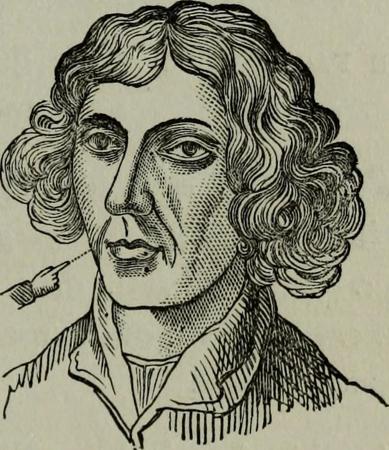 An illustration from Nature's revelations of character, or, Physiognomy illustrated : a description of the mental, moral and volitive dispositions of mankind, as manifested in the human form and countenance, 1887, leaf 156
