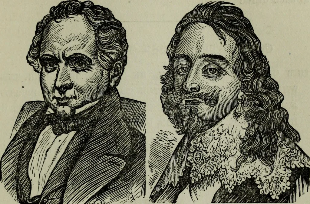 An illustration from Nature's revelations of character, or, Physiognomy illustrated : a description of the mental, moral and volitive dispositions of mankind, as manifested in the human form and countenance, 1887, leaf 190