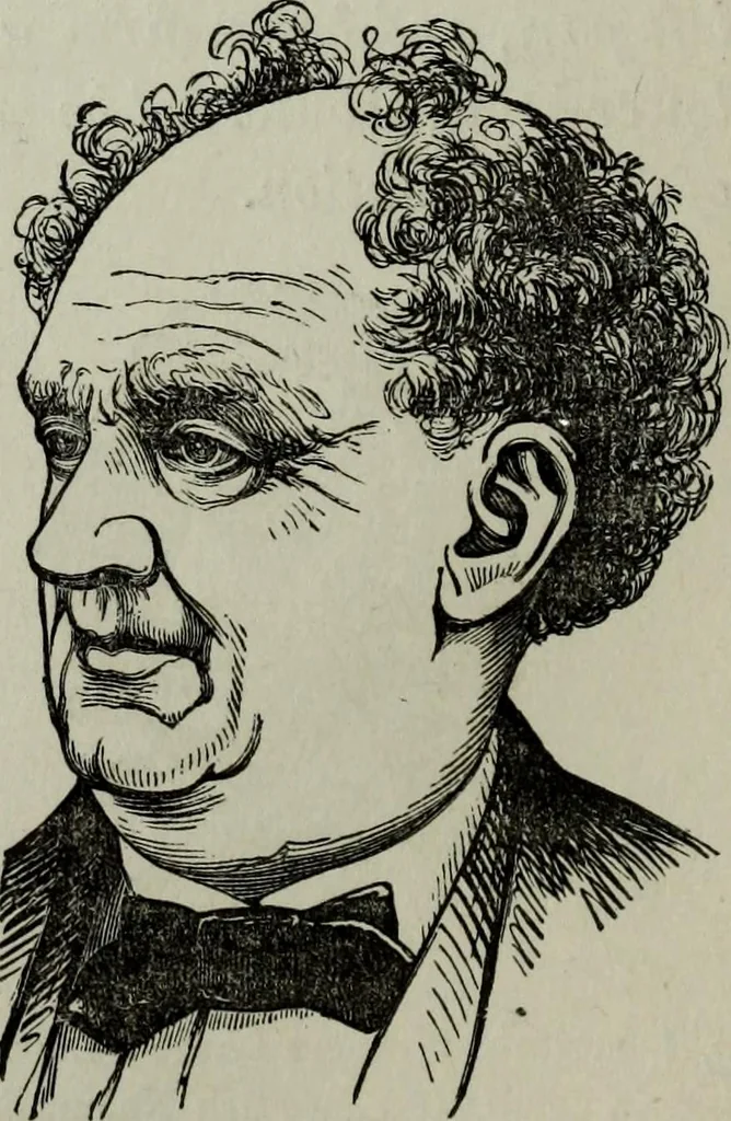 An illustration from Nature's revelations of character, or, Physiognomy illustrated : a description of the mental, moral and volitive dispositions of mankind, as manifested in the human form and countenance, 1887, leaf 215