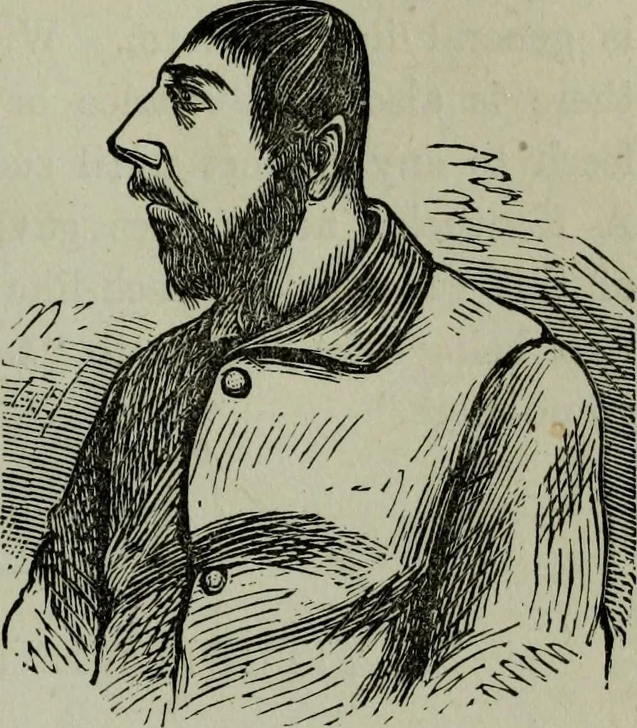 An illustration from Nature's revelations of character, or, Physiognomy illustrated : a description of the mental, moral and volitive dispositions of mankind, as manifested in the human form and countenance, 1887, leaf 222
