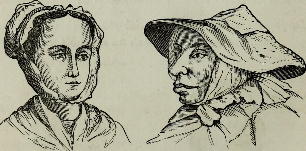 An illustration from Nature's revelations of character, or, Physiognomy illustrated : a description of the mental, moral and volitive dispositions of mankind, as manifested in the human form and countenance, 1887, leaf 241