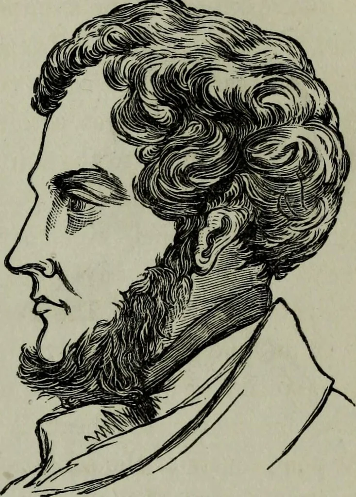 An illustration from Nature's revelations of character, or, Physiognomy illustrated : a description of the mental, moral and volitive dispositions of mankind, as manifested in the human form and countenance, 1887, leaf 266