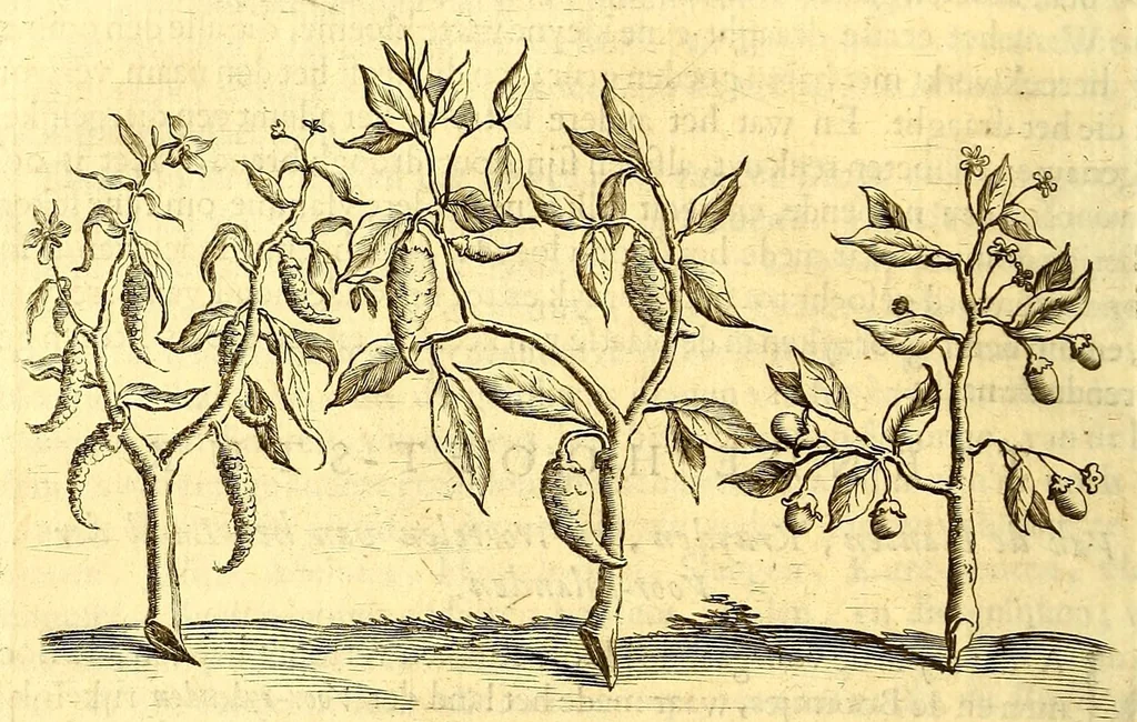 An illustration from Natuurlyke en zedelyke historie van d'eylanden de Voor-Eylanden van Amerika. : Verrijkt met vele schoone platen, die uytheelden d'aller-aanmerkelijkste seldsaamheden die'er in beschreven zijn. : Met eenen Caraïbaanschen Woorden-schat., 1662, leaf 130