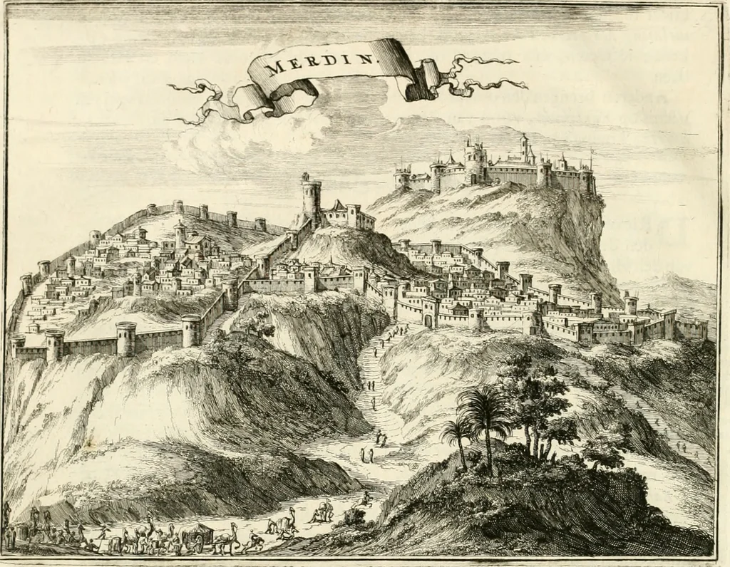 An illustration from Naukeurige beschryving van Asie; behelsende de gewesten van Mesopotamie, Babylonie, Assyrie, Anatolie, of Klein Asie, beneffens eene volkome beschrijving van gansch Gelukkigh, Woest, en Petreesch of Steenigh Arabie.., 1680, leaf 31