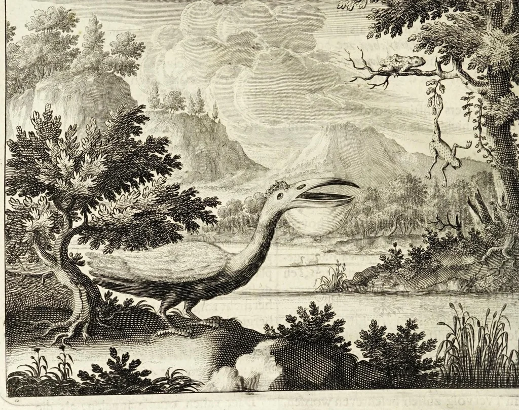 An illustration from Naukeurige beschryving van Morea, eertijts Peloponnesus; en de eilanden, gelegen onder de kusten van Morea, en binnen en buiten de golf van Venetien: waer onder de voornaemste Korfu, Cefalonia, Sant Maura, Zanten, en andere in grooten getale. Behelzende derzelver landschappen, steden, rivieren, poelen, bergen, gewassen, dieren, &c. Met de kaerten van Morea, golf van Venetien, en verscheide eilanden: beneffens afbeeldingen van steden en kastelen, als Patrasso, Modon, Koron, Navarino, Napoli di Romania en Malvasia, Korinthen, Misitra, &c, 1688, leaf 42