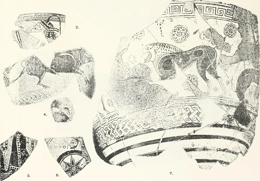 An illustration from Naukratis, 1886, leaf 108
