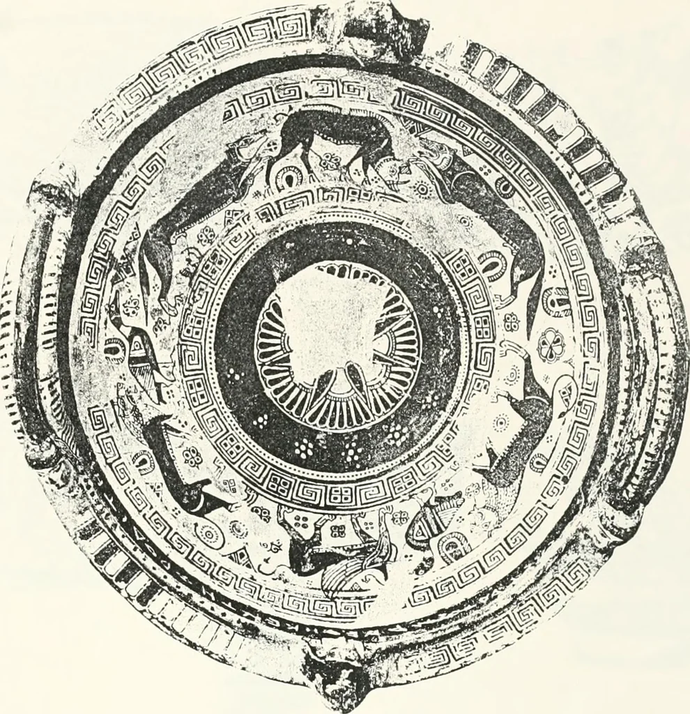 An illustration from Naukratis, 1886, leaf 110