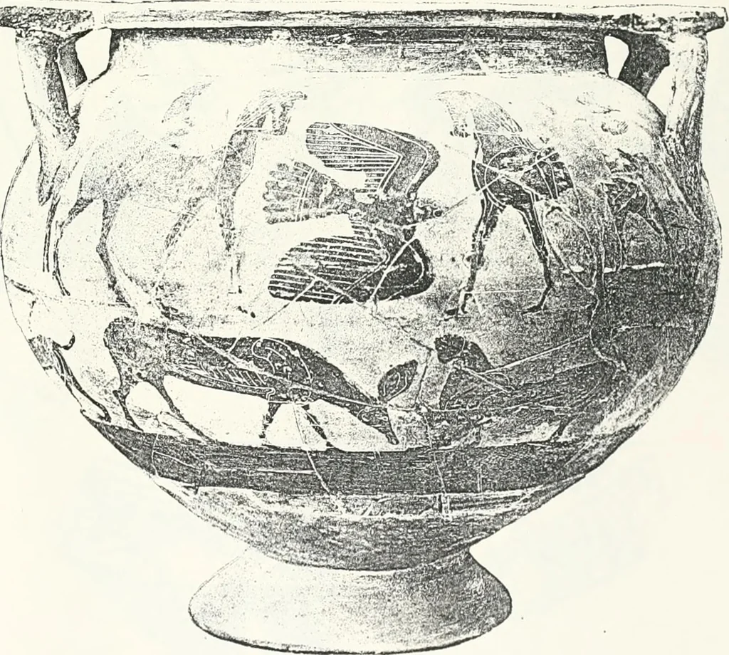 An illustration from Naukratis, 1886, leaf 118