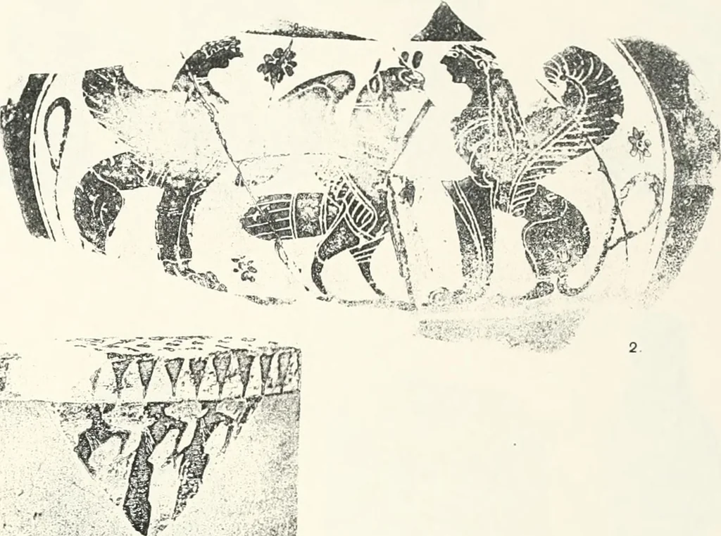 An illustration from Naukratis, 1886, leaf 124