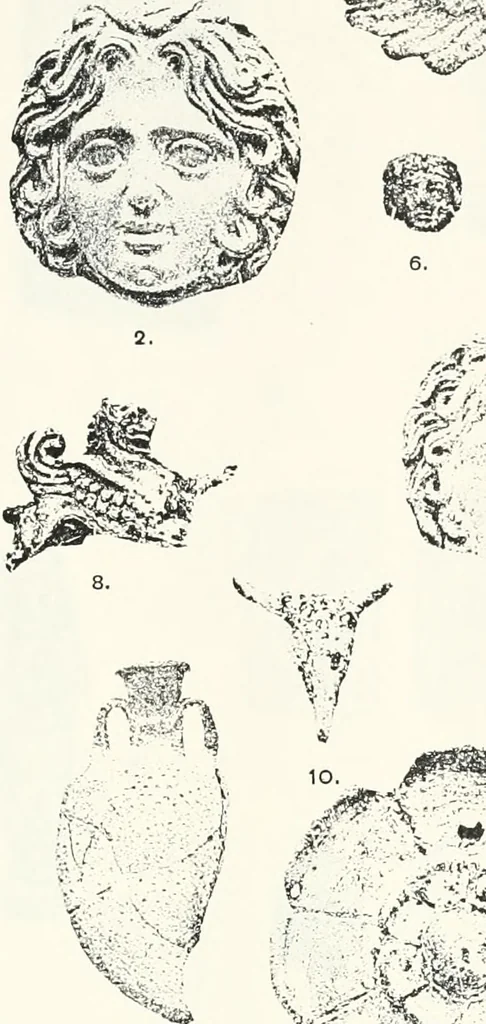 An illustration from Naukratis, 1886, leaf 130