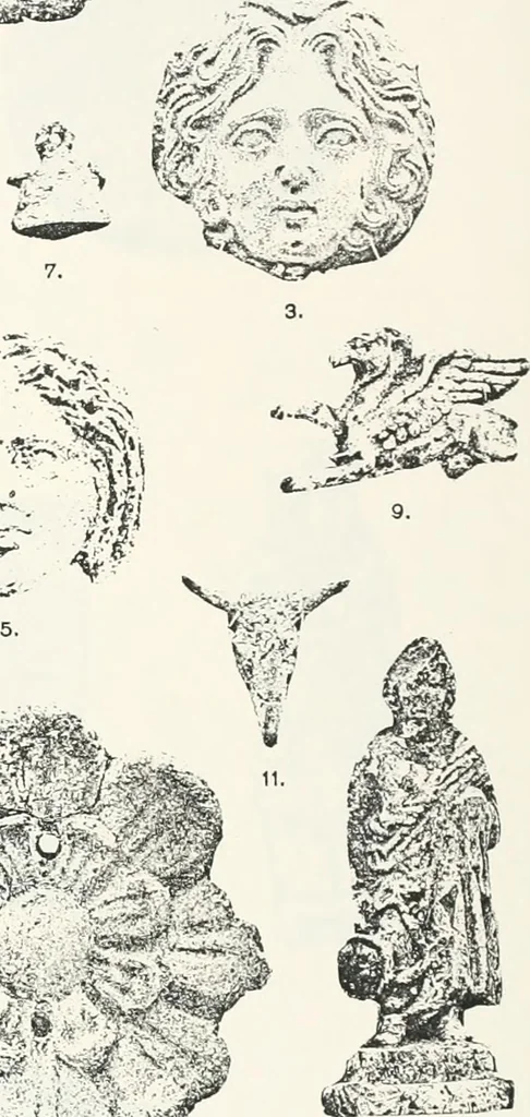 An illustration from Naukratis, 1886, leaf 130