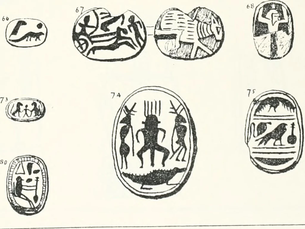 An illustration from Naukratis, 1886, leaf 134