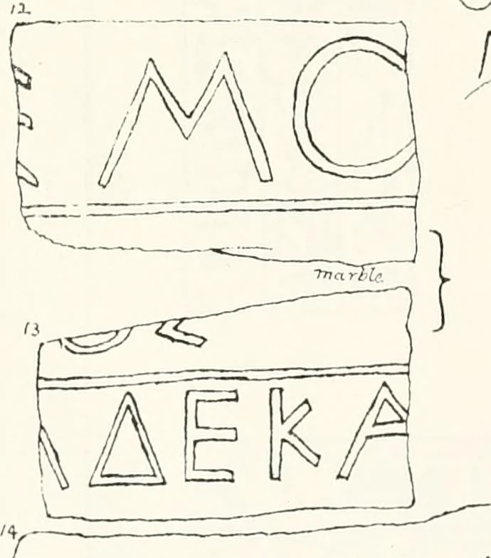 An illustration from Naukratis, 1886, leaf 142