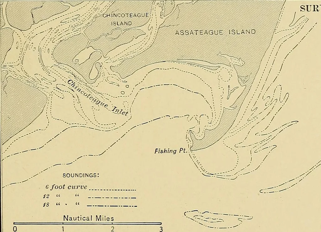 An illustration from Nautical charts, 1908, leaf 116