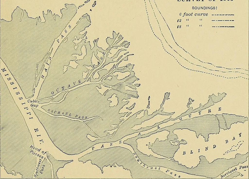 An illustration from Nautical charts, 1908, leaf 118