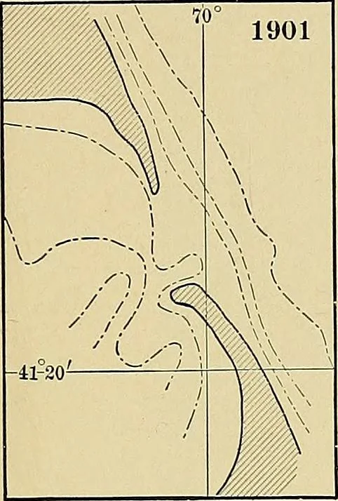 An illustration from Nautical charts, 1908, leaf 122