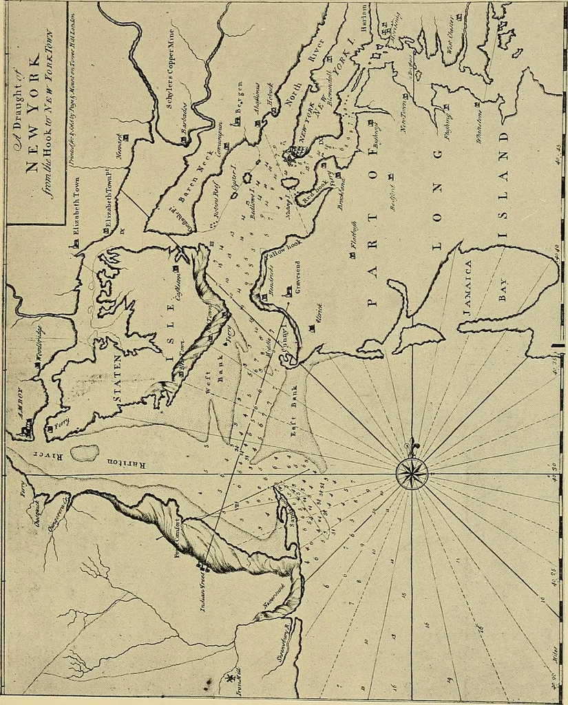 An illustration from Nautical charts, 1908, leaf 32