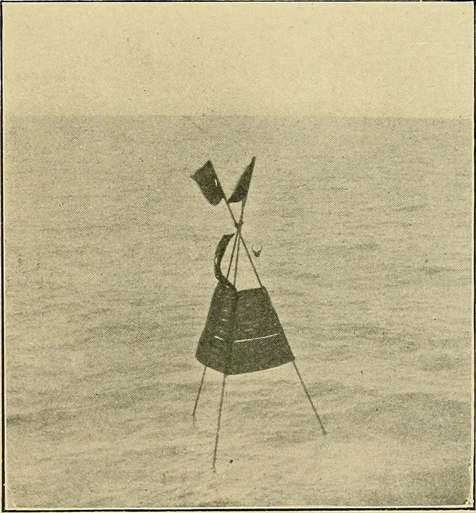An illustration from Nautical charts, 1908, leaf 58