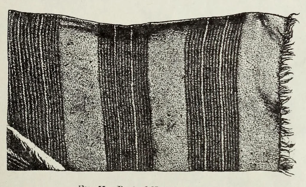 An illustration from Navajo weavers, 1884, leaf 27