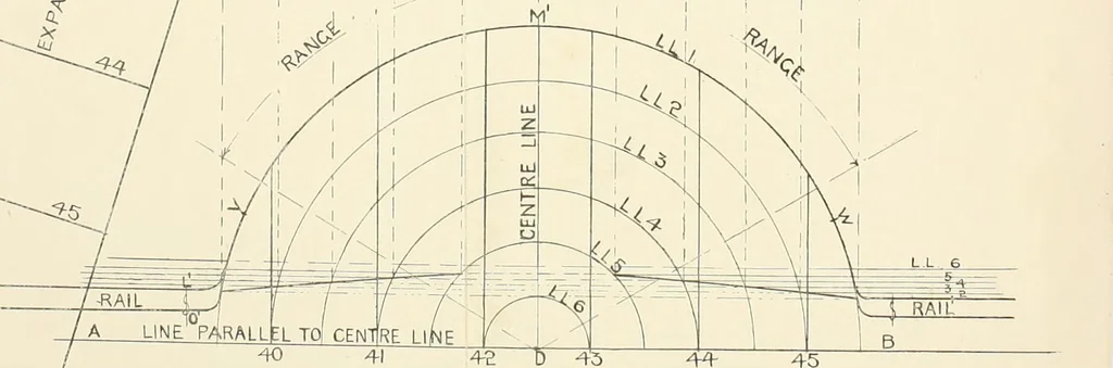 An illustration from Naval architecture: a manual on laying-off iron, steel, and composite vessels, 1898, leaf 335