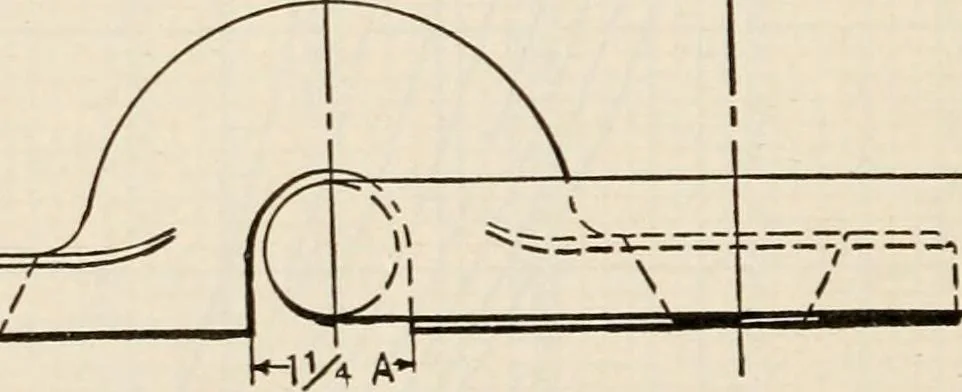 An illustration from The naval constructor: a vade mecum of ship design for students, naval architects, shipbuilders and owners, marine superintendents, engineers and draughtsmen, 1904, leaf 375