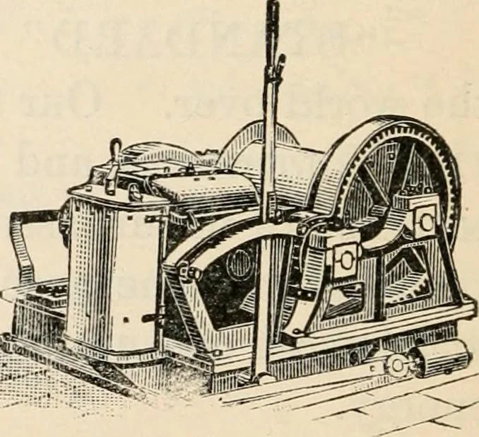 An illustration from The naval constructor: a vade mecum of ship design for students, naval architects, shipbuilders and owners, marine superintendents, engineers and draughtsmen, 1904, leaf 615