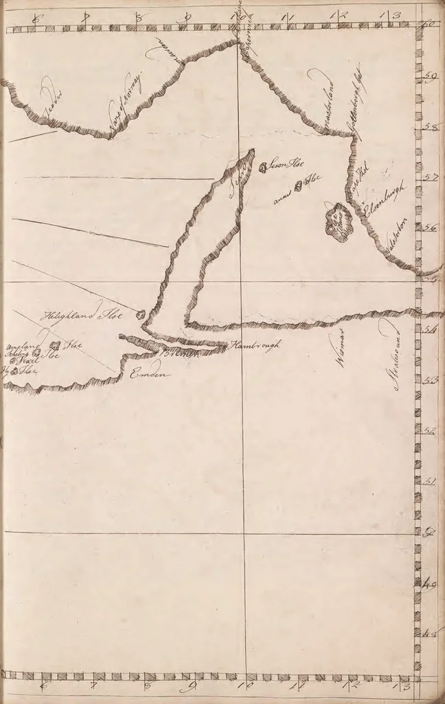 An illustration from [Navigation], 1759, leaf 115