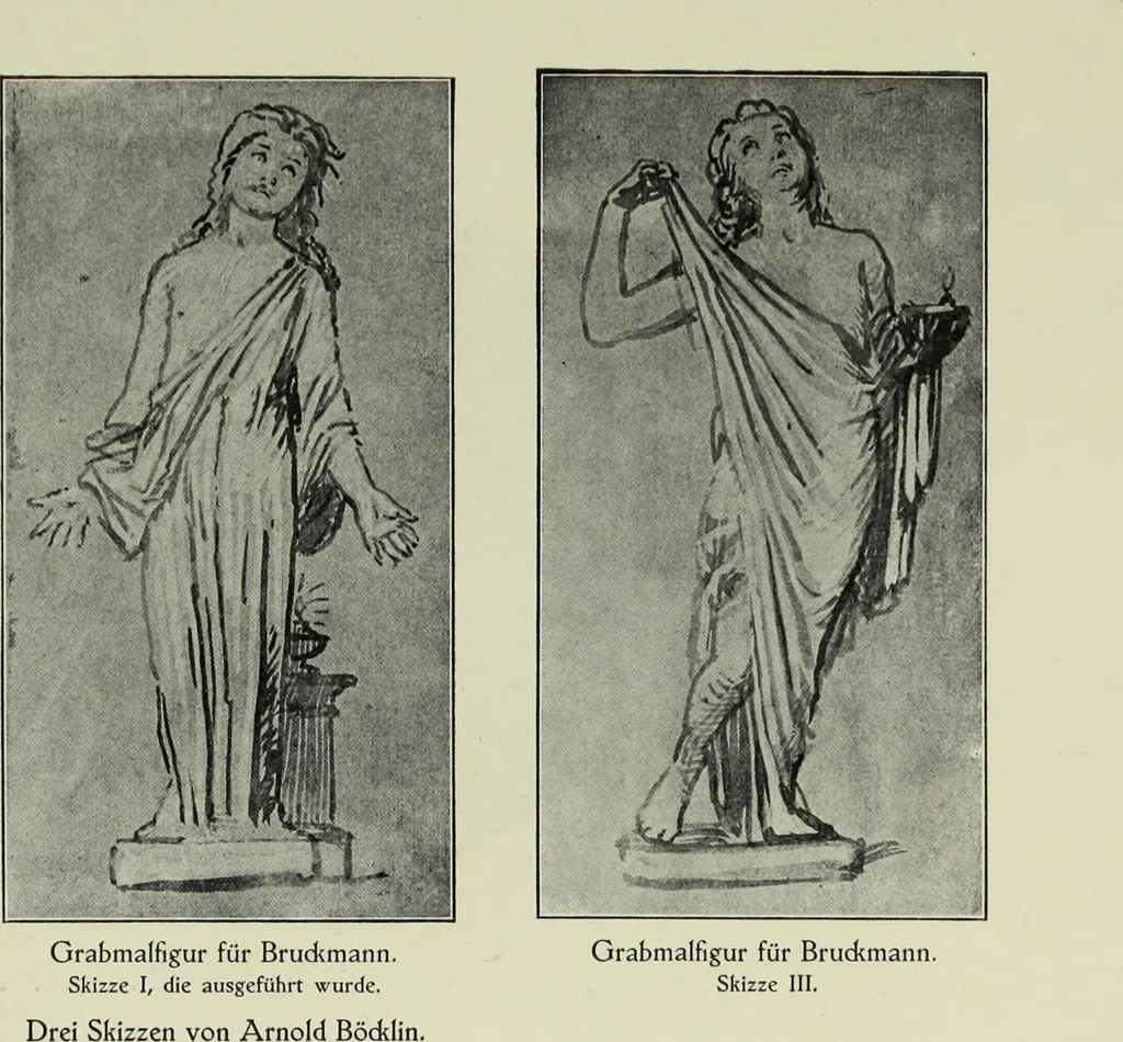 An illustration from Neben meiner Kunst : Flugstudien, Briefe und Persönliches, 1909, leaf 103