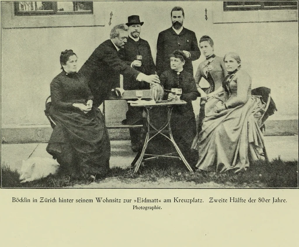 An illustration from Neben meiner Kunst : Flugstudien, Briefe und Persönliches, 1909, leaf 194