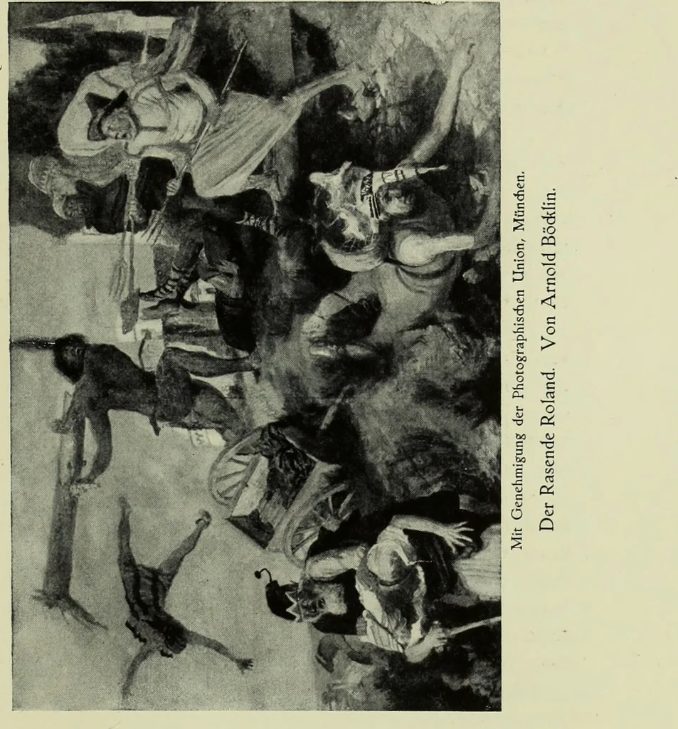 An illustration from Neben meiner Kunst : Flugstudien, Briefe und Persönliches, 1909, leaf 274