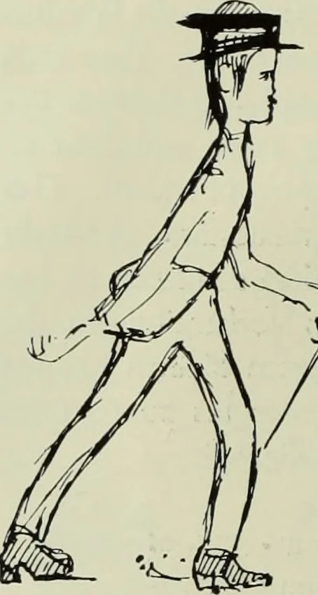 An illustration from Neben meiner Kunst : Flugstudien, Briefe und Persönliches, 1909, leaf 93